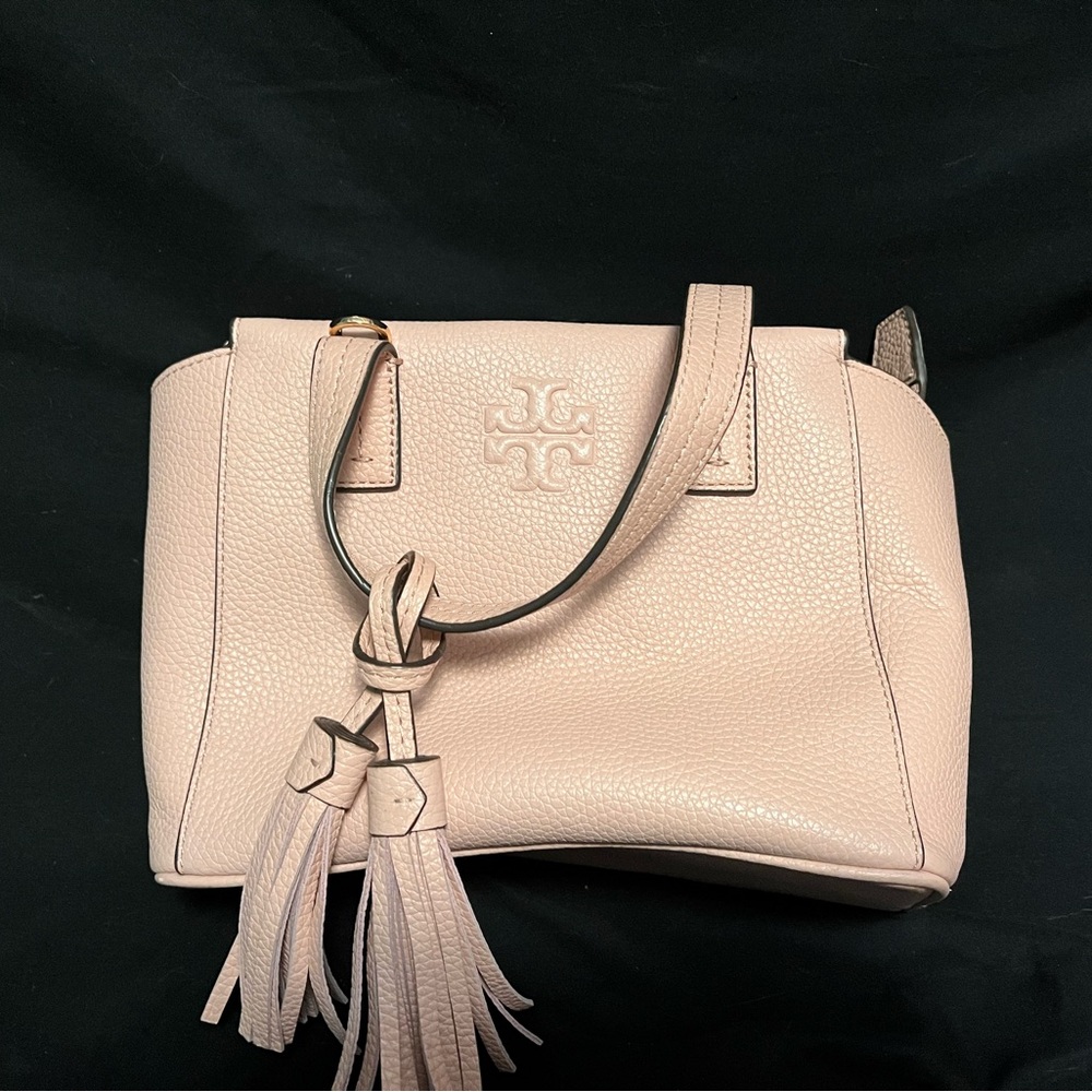 Tory Burch Pink Satchel Bag with Elegant Design